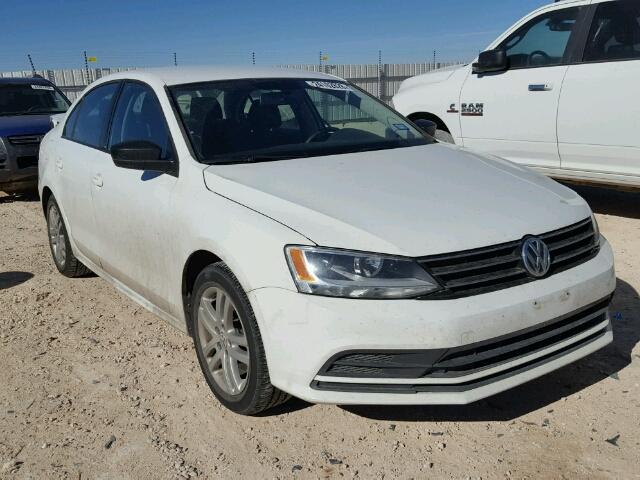 3VW2K7AJ8FM231380 - 2015 VOLKSWAGEN JETTA BASE 白色 照片 1