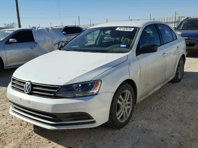 3VW2K7AJ8FM231380 - 2015 VOLKSWAGEN JETTA BASE 白色 照片 2