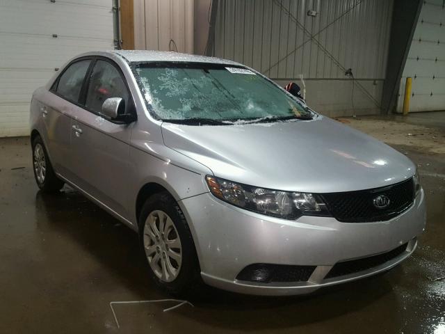 KNAFT4A20A5109181 - 2010 KIA FORTE LX SILVER photo 1