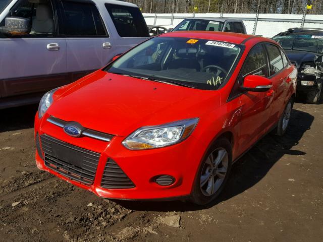 1FADP3F21EL450288 - 2014 FORD FOCUS SE RED photo 2