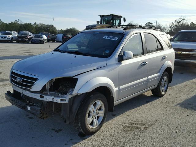 KNDJD736875707202 - 2007 KIA SORENTO EX SILVER photo 2