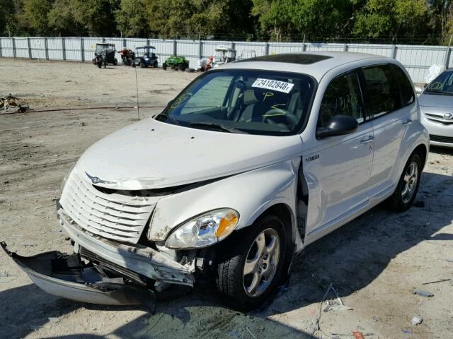 3C8FY68B22T246144 - 2002 CHRYSLER PT CRUISER WHITE photo 2