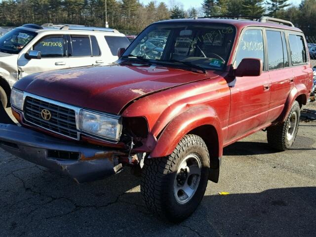 JT3HJ85J7V0165796 - 1997 TOYOTA LAND CRUIS RED photo 2