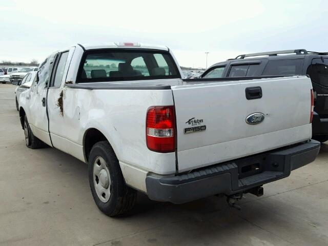 1FTRX12W37FA74062 - 2007 FORD F150 WHITE photo 3