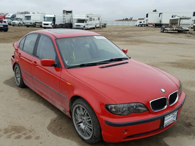 WBAET37463NJ37682 - 2003 BMW 325 I RED photo 1