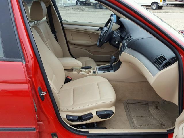 WBAET37463NJ37682 - 2003 BMW 325 I RED photo 5