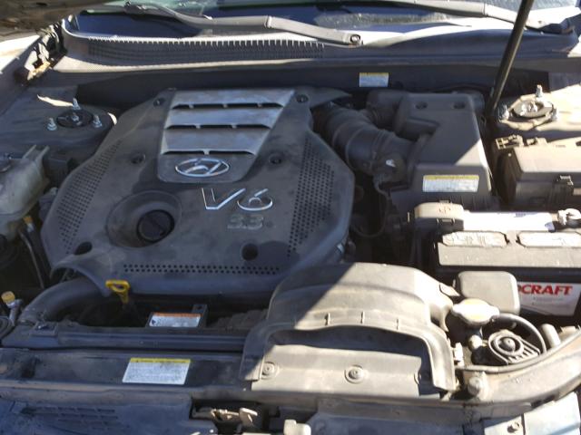 5NPEU46F26H070205 - 2006 HYUNDAI SONATA GLS BLUE photo 7