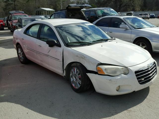 1C3EL66R45N548572 - 2005 CHRYSLER SEBRING LI WHITE photo 1