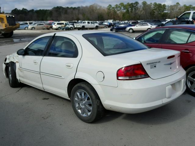 1C3EL66R45N548572 - 2005 CHRYSLER SEBRING LI WHITE photo 3