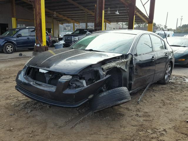 1N4BA41E86C805040 - 2006 NISSAN MAXIMA SE BLACK photo 2