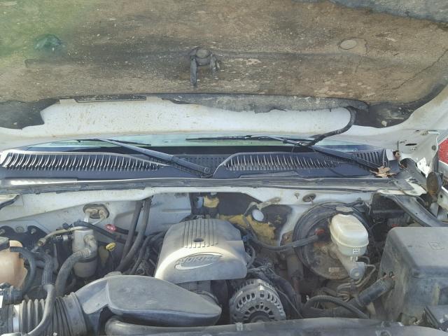 2GCEK13T161236536 - 2006 CHEVROLET SILVERADO WHITE photo 7