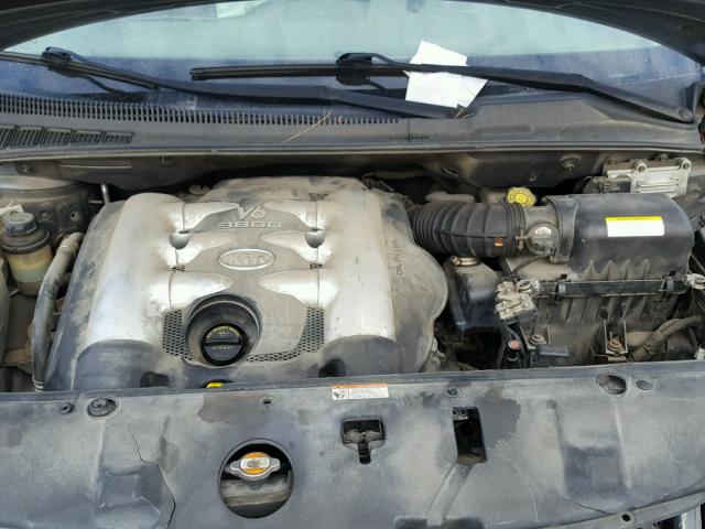 KNDMB233866102438 - 2006 KIA SEDONA EX GRAY photo 7