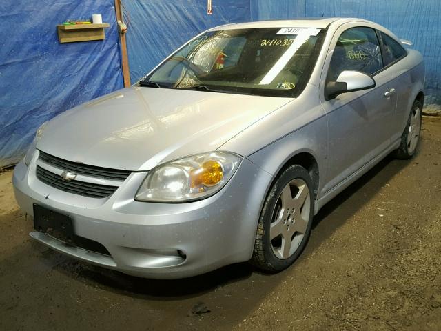 1G1AM18B287118695 - 2008 CHEVROLET COBALT SPO SILVER photo 2