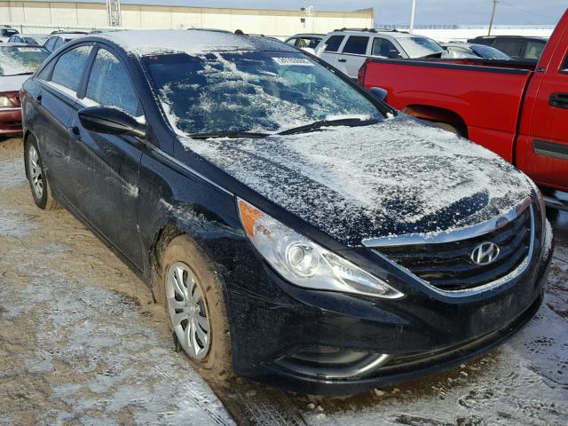 5NPEB4AC9CH461804 - 2012 HYUNDAI SONATA GLS BLACK photo 1