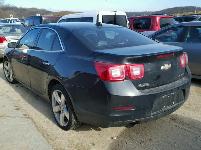 1G11J5SX4DF179633 - 2013 CHEVROLET MALIBU LTZ CHARCOAL photo 3