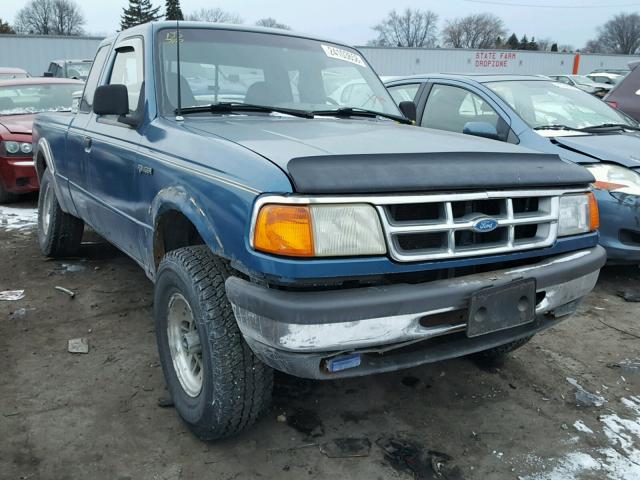 1FTCR10A7RPA31574 - 1994 FORD RANGER BLUE photo 1