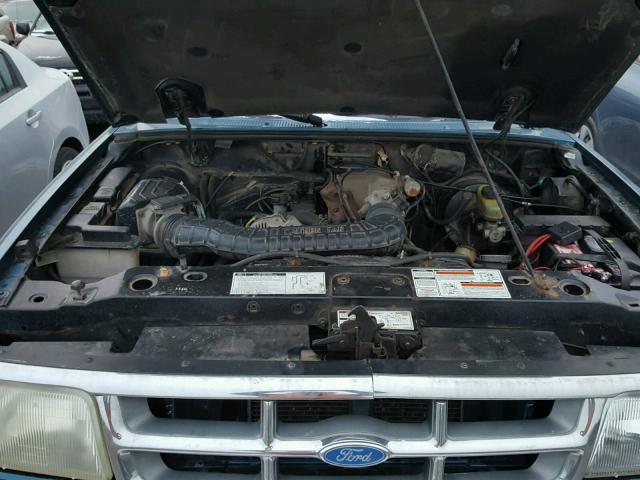 1FTCR10A7RPA31574 - 1994 FORD RANGER BLUE photo 7