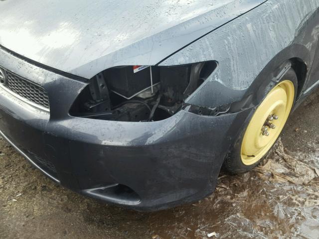 JTKDE177360098535 - 2006 TOYOTA SCION TC GRAY photo 9