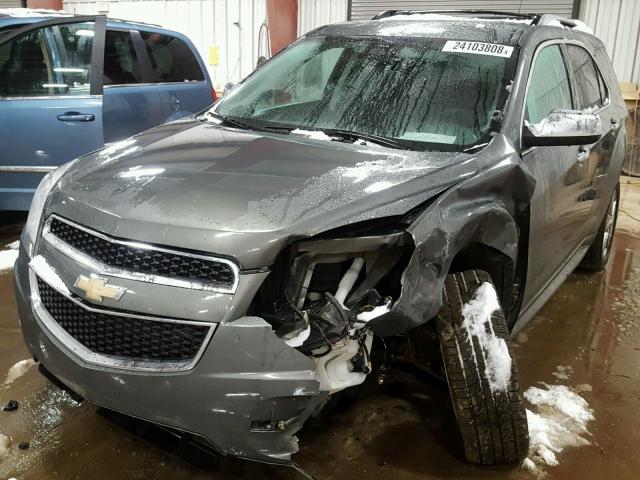 2GNFLGEK1C6287422 - 2012 CHEVROLET EQUINOX LT CHARCOAL photo 2