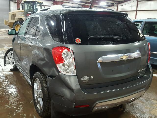 2GNFLGEK1C6287422 - 2012 CHEVROLET EQUINOX LT CHARCOAL photo 3