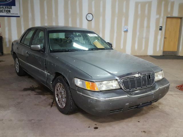 2MEFM74W9YX689103 - 2000 MERCURY GRAND MARQ GRAY photo 1