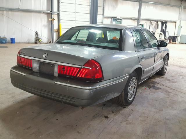 2MEFM74W9YX689103 - 2000 MERCURY GRAND MARQ GRAY photo 4