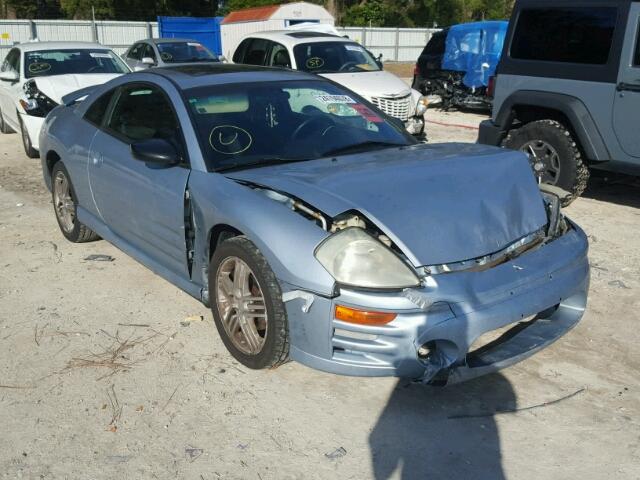 4A3AC84HX3E024448 - 2003 MITSUBISHI ECLIPSE GT BLUE photo 1