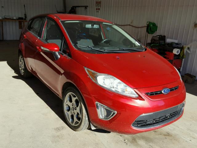 3FADP4FJ4BM159582 - 2011 FORD FIESTA SES RED photo 1