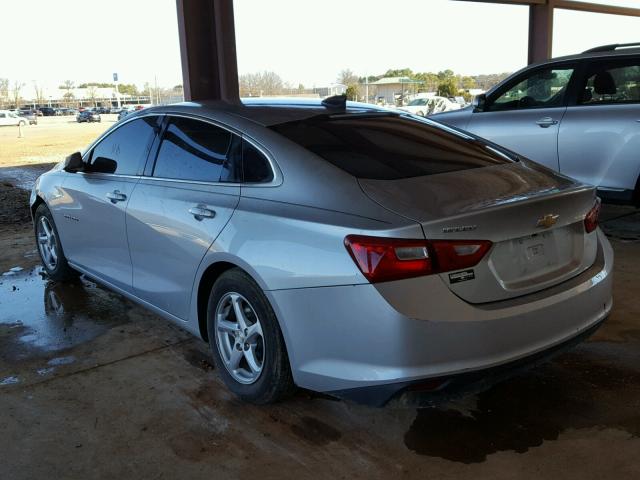 1G1ZB5ST7GF341658 - 2016 CHEVROLET MALIBU LS ვერცხლისფერი ფოტო 3