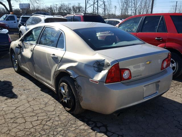 1G1ZC5EB5AF171579 - 2010 CHEVROLET MALIBU 1LT 米色 照片 3