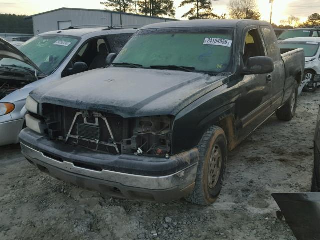 2GCEC19T631229629 - 2003 CHEVROLET SILVERADO GREEN photo 2