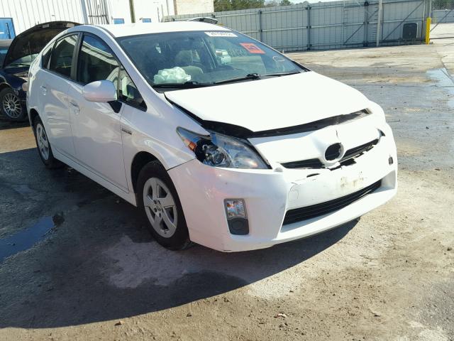 JTDKN3DU3A0204771 - 2010 TOYOTA PRIUS WHITE photo 1