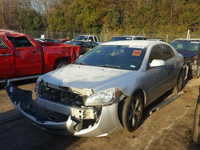 1G1ZC5E0XCF266561 - 2012 CHEVROLET MALIBU 1LT 银色 照片 2