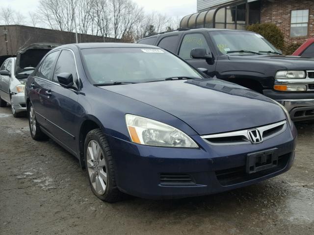 1HGCM55416A087275 - 2006 HONDA ACCORD LX BLUE photo 1