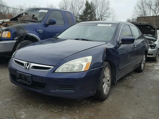 1HGCM55416A087275 - 2006 HONDA ACCORD LX BLUE photo 2