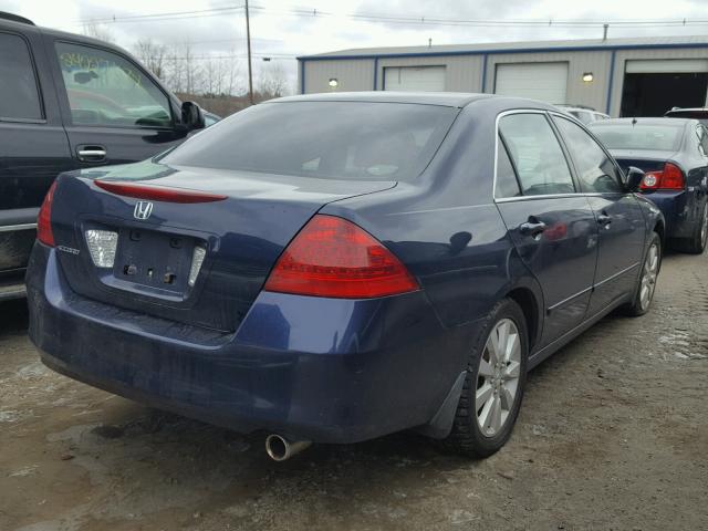 1HGCM55416A087275 - 2006 HONDA ACCORD LX BLUE photo 4