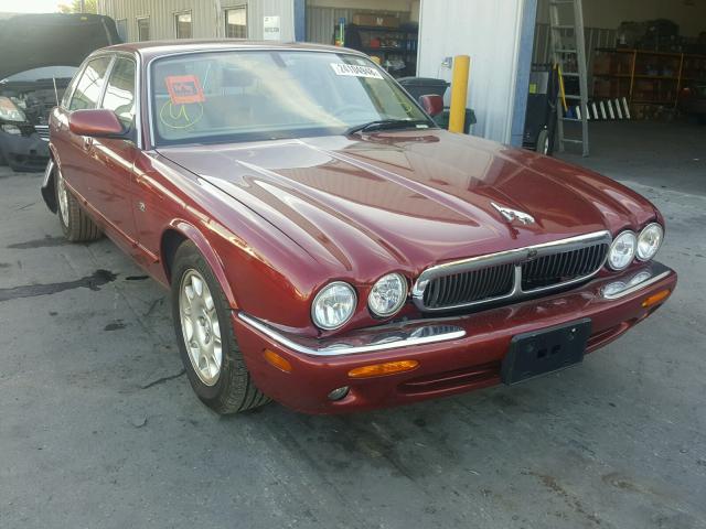 SAJDA14C5YLF13588 - 2000 JAGUAR XJ8 RED photo 1