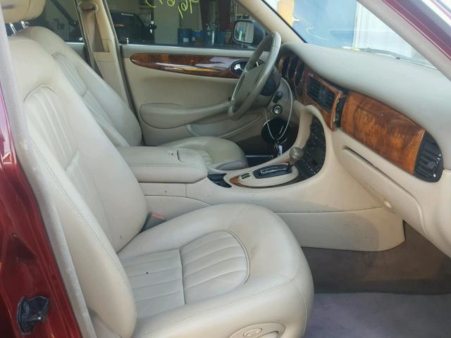 SAJDA14C5YLF13588 - 2000 JAGUAR XJ8 RED photo 5