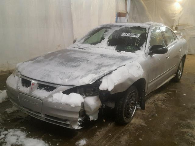 1G2NF52E04M664408 - 2004 PONTIAC GRAND AM S Gümüş foto 2