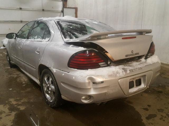 1G2NF52E04M664408 - 2004 PONTIAC GRAND AM S Gümüş foto 3