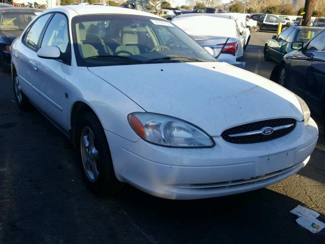 1FAFP55S0YA205200 - 2000 FORD TAURUS SES WHITE photo 1