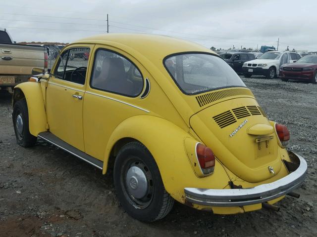 1122709602 - 1972 VOLKSWAGEN BEETLE YELLOW photo 3