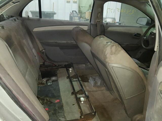 1G1ZG57B58F236930 - 2008 CHEVROLET MALIBU LS 银色 照片 6