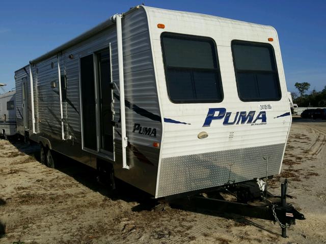 4X4TPUR258P018964 - 2008 PUMA TRAILER WHITE photo 1