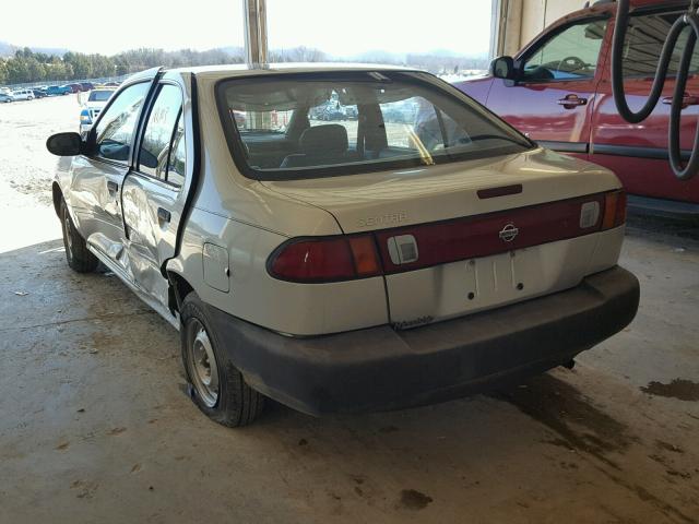 1N4AB41D7WC728399 - 1998 NISSAN SENTRA E SILVER photo 3