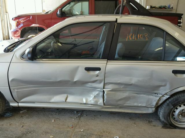 1N4AB41D7WC728399 - 1998 NISSAN SENTRA E SILVER photo 9