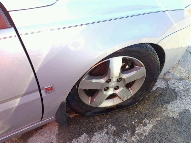 1G8AL55F27Z130920 - 2007 SATURN ION LEVEL 银色 照片 9