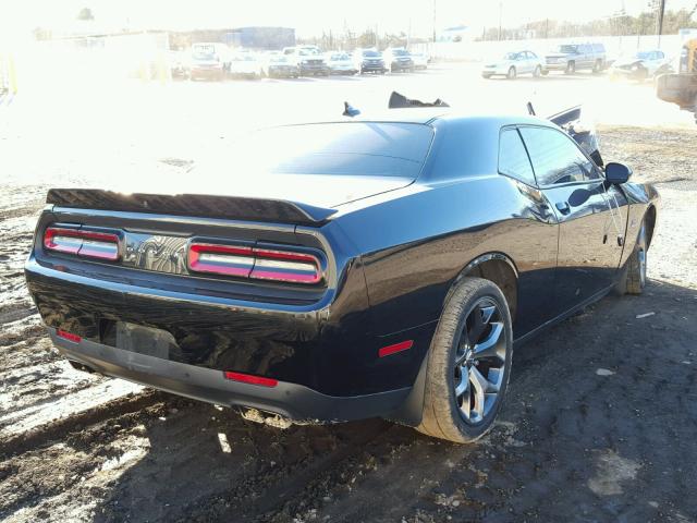 2C3CDZBT2FH715061 - 2015 DODGE CHALLENGER BLACK photo 4