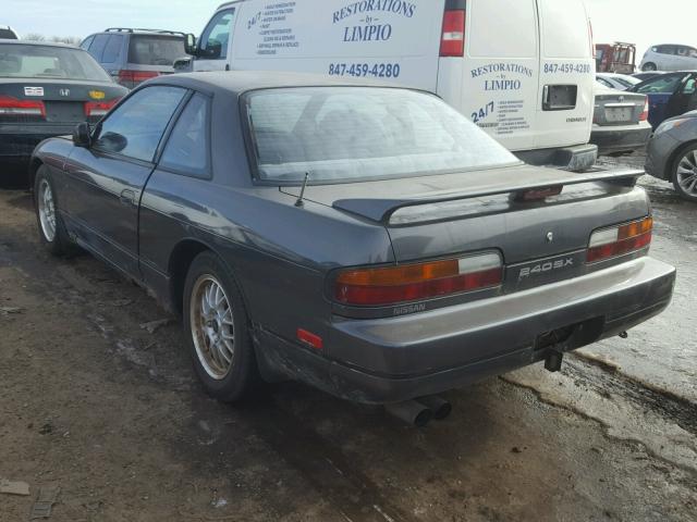 JN1MS34P5NW106701 - 1992 NISSAN 240SX GRAY photo 3