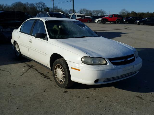 1G1ND52J21M594140 - 2001 CHEVROLET MALIBU WHITE photo 1